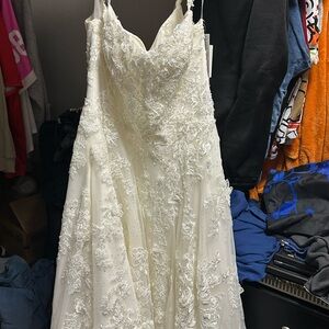 Because the wedding didn’t go through.